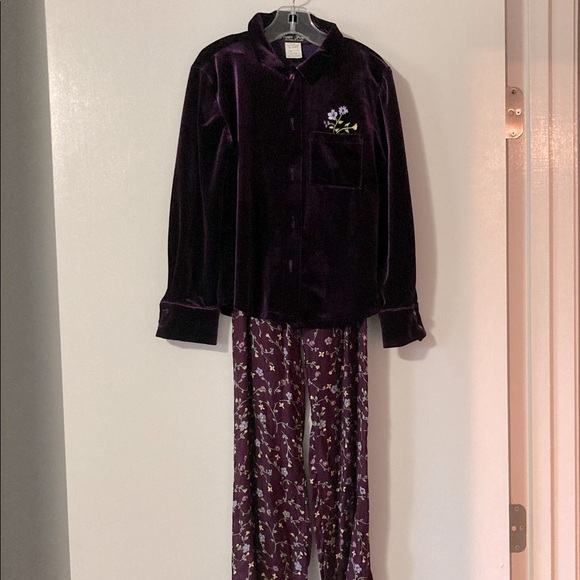 Other - Potato Tomato Purple Floral Girls Outfit Size 7/8